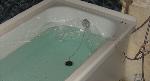 Установкой акрилового вкладыша | Посёлок Дубровка